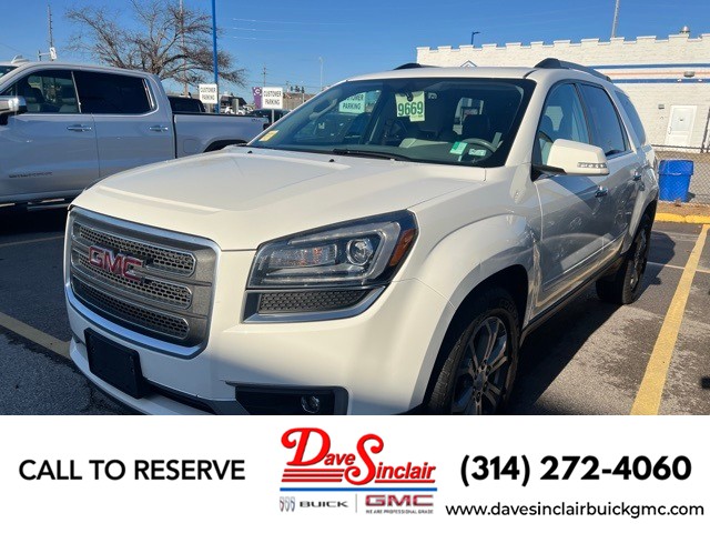 more details - gmc acadia