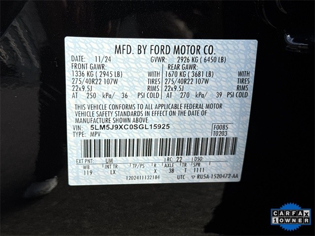 Lincoln Aviator Vehicle Full-screen Gallery Image 38