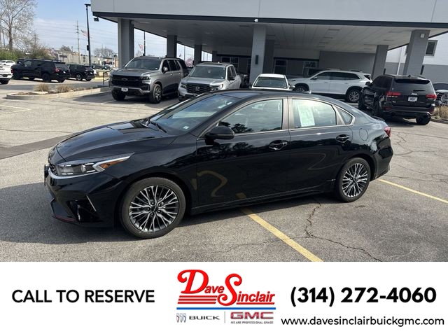 Aurora Black Pearl 2023 Kia Forte GT-Line FWD Sedan Front-Wheel Drive Continuously Variable Transmission
