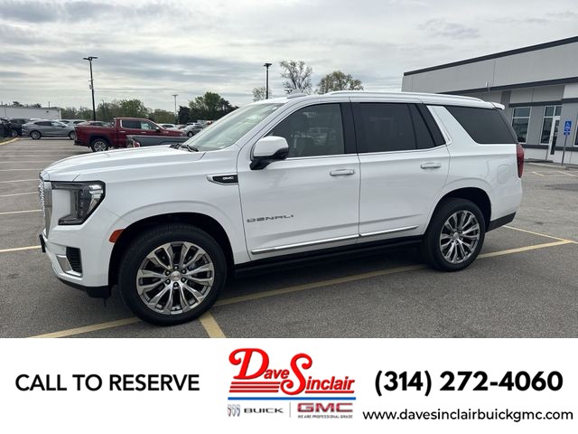 Summit White 2024 GMC Yukon Denali 4WD SUV / Crossover Four-Wheel Drive Automatic