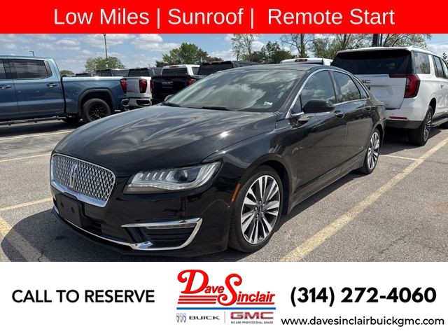 Velvet 2017 Lincoln MKZ Reserve AWD Sedan All-Wheel Drive Automatic