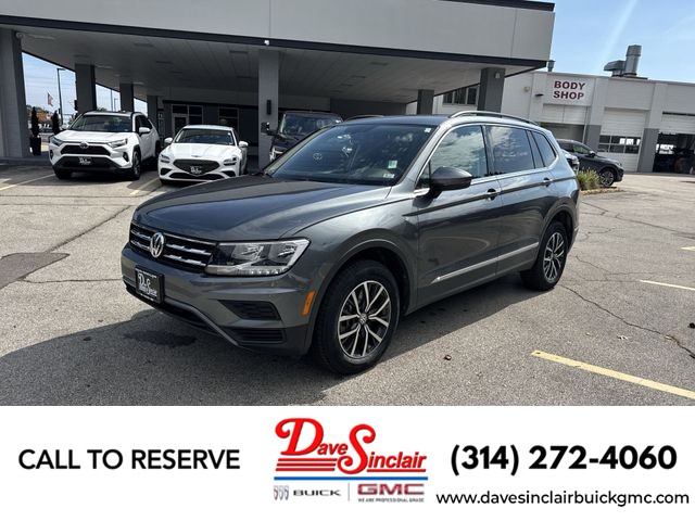 Platinum Gray Metallic 2020 Volkswagen Tiguan SUV / Crossover All-Wheel Drive Automatic