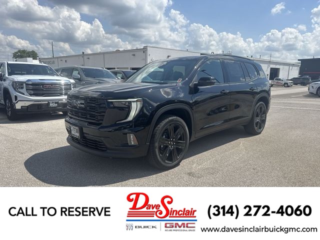 Black (Ebony Twilight Metallic) 2026 GMC Acadia SUV / Crossover Four-Wheel Drive Automatic