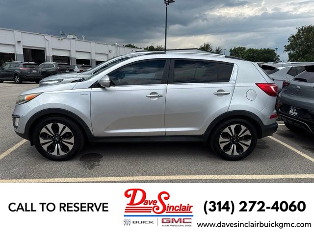Bright Silver 2012 Kia Sportage SUV / Crossover All-Wheel Drive Automatic