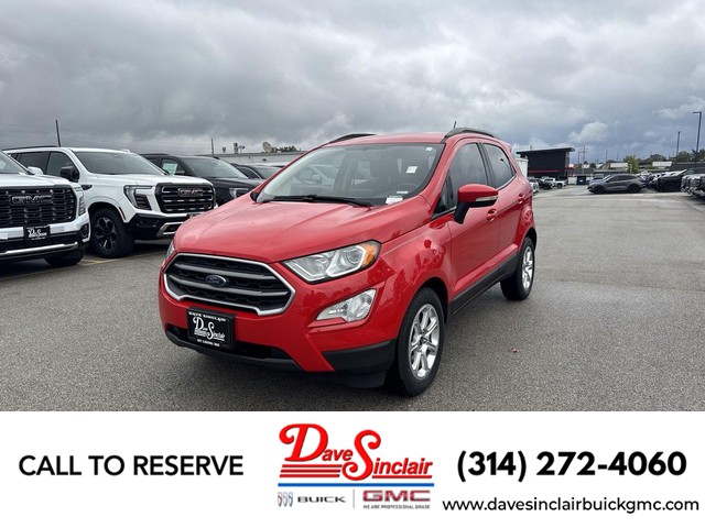 St. Louis MO 2020 Ford EcoSport more details - ford ecosport