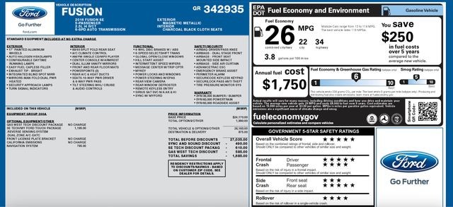 Ford Fusion Vehicle Full-screen Gallery Image 03
