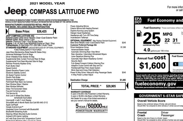 Jeep Compass Vehicle Full-screen Gallery Image 03