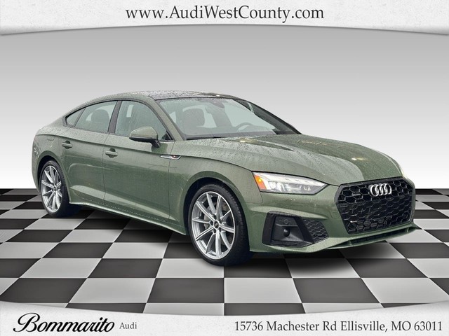 2025 Audi A5 Sportback S line Premium at Bommarito MSRP site in Hazelwood MO