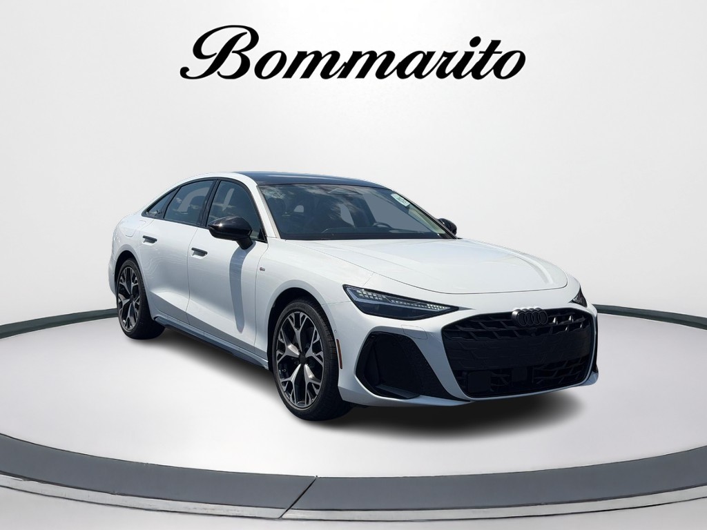 Glacier White Metallic 2026 Audi A6 quattro Premium Plus 55 TFSI Sedan All-Wheel Drive 7-Speed Automatic