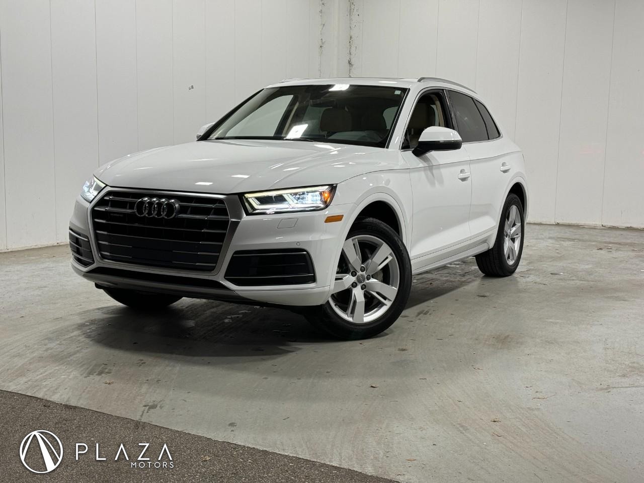 Used 2018 Audi Q5 Premium Plus with VIN WA1BNAFY7J2155237 for sale in Creve Coeur, MO