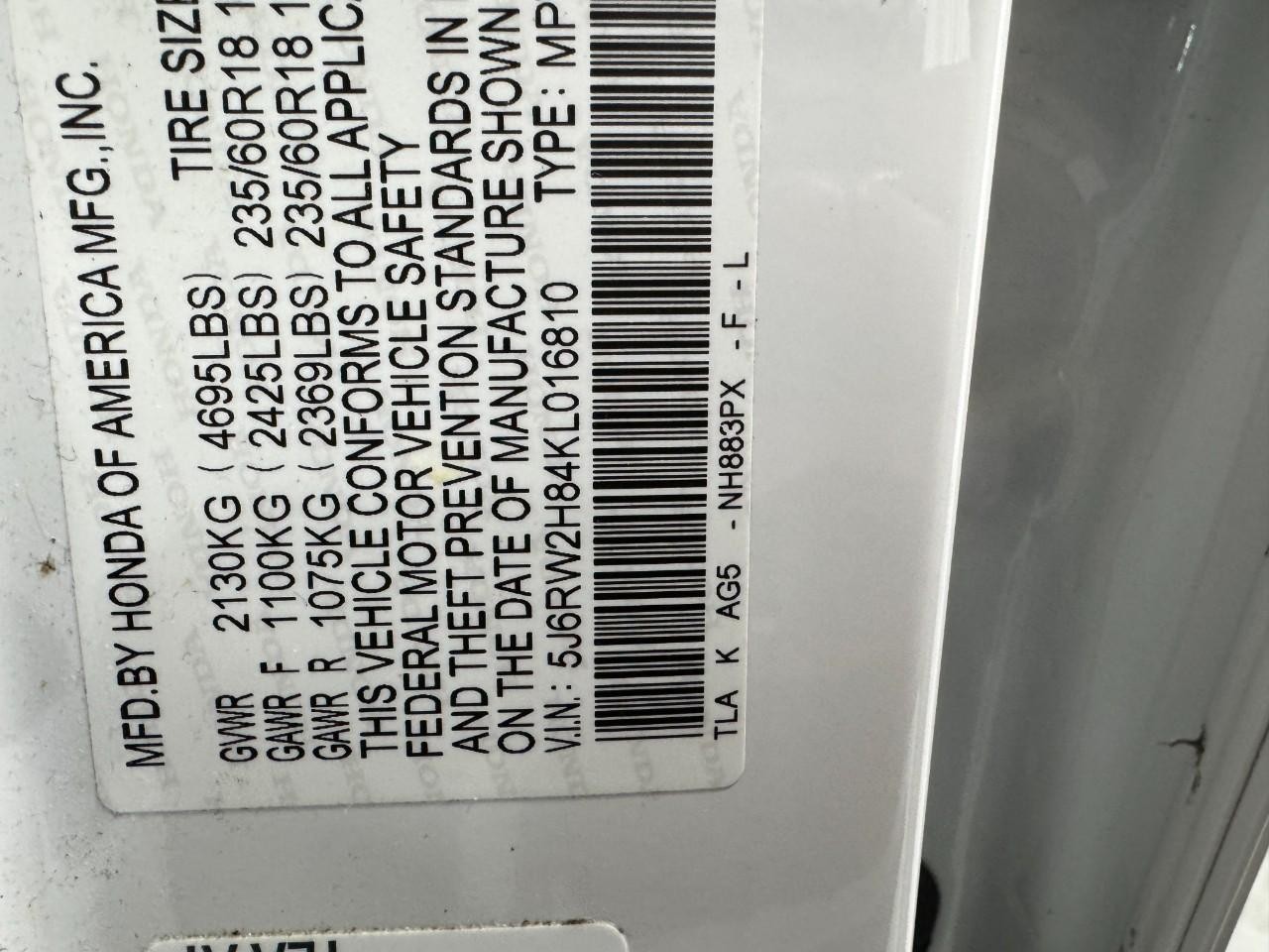 Honda CR-V Vehicle Full-screen Gallery Image 33