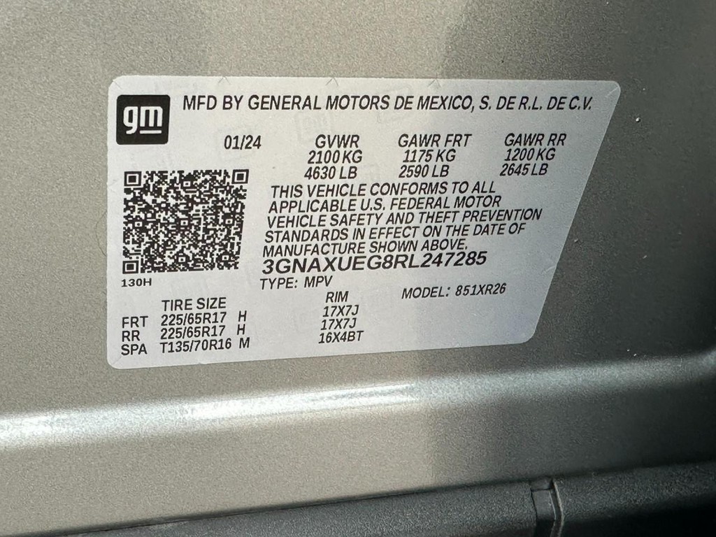 Chevrolet Equinox Vehicle Full-screen Gallery Image 23