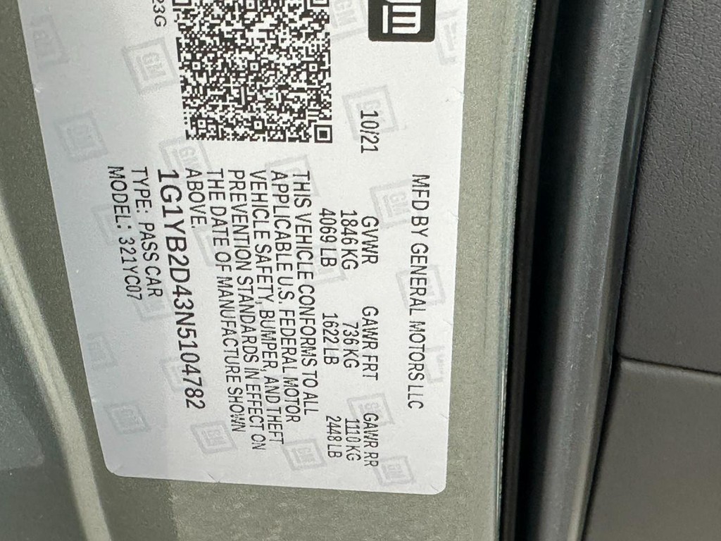 Chevrolet Corvette Vehicle Full-screen Gallery Image 28