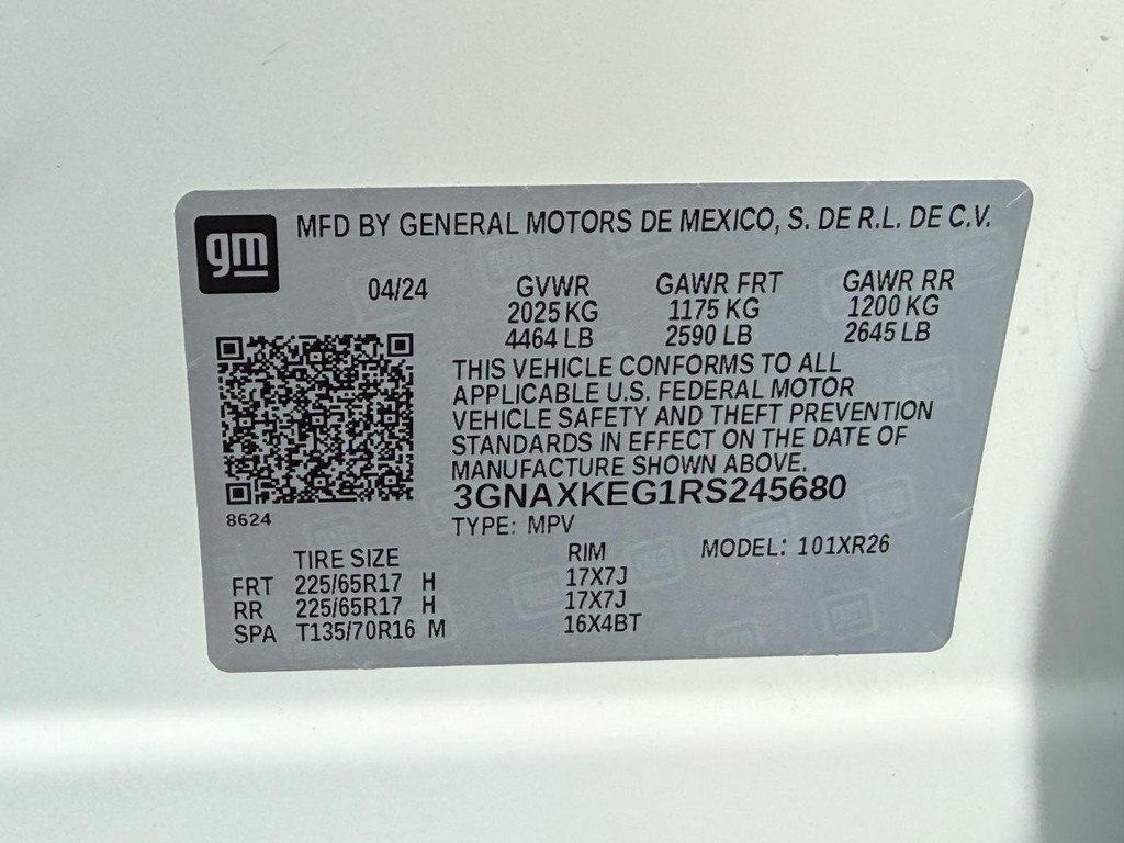 Chevrolet Equinox Vehicle Full-screen Gallery Image 24