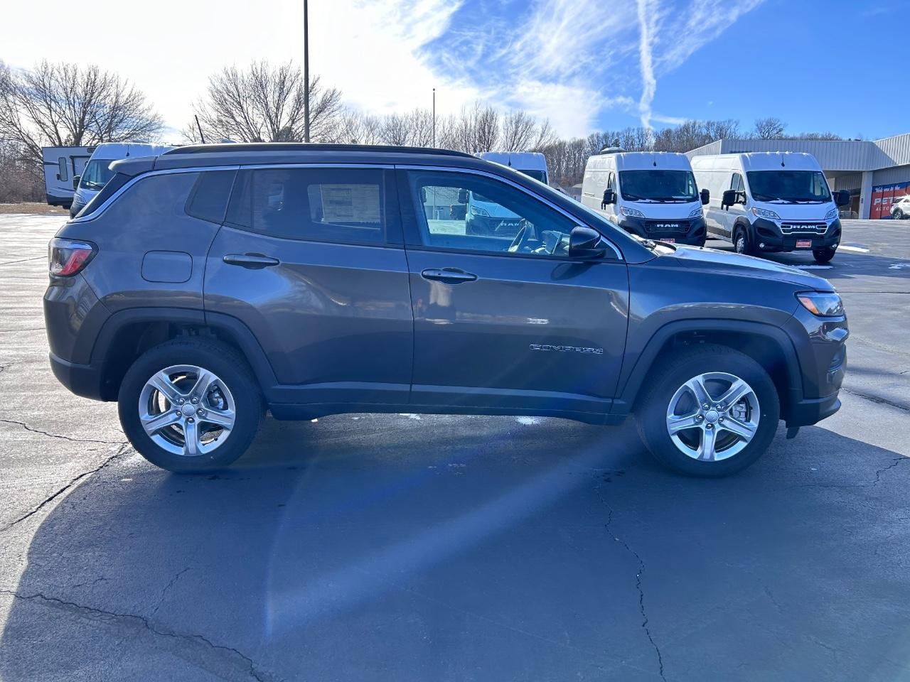 2024 Baltic Gray Metallic Clearcoat Jeep Compass Latitude 4X4 SUV