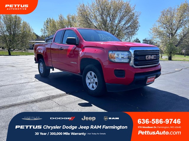 GMC Canyon 2WD Ext Cab - 2017 GMC Canyon 2WD Ext Cab - 2017 GMC 2WD Ext Cab