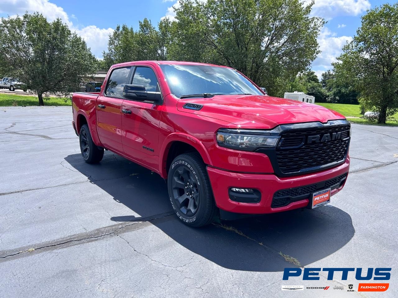 2025 Flame Red Clearcoat Ram 1500 Big Horn/Lone Star Truck