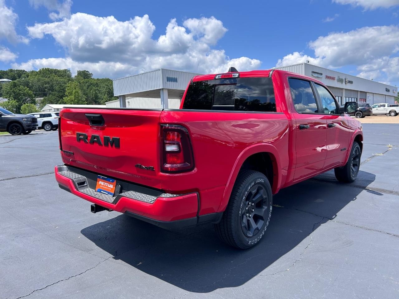 2025 Flame Red Clearcoat Ram 1500 Big Horn/Lone Star 4X4 Truck