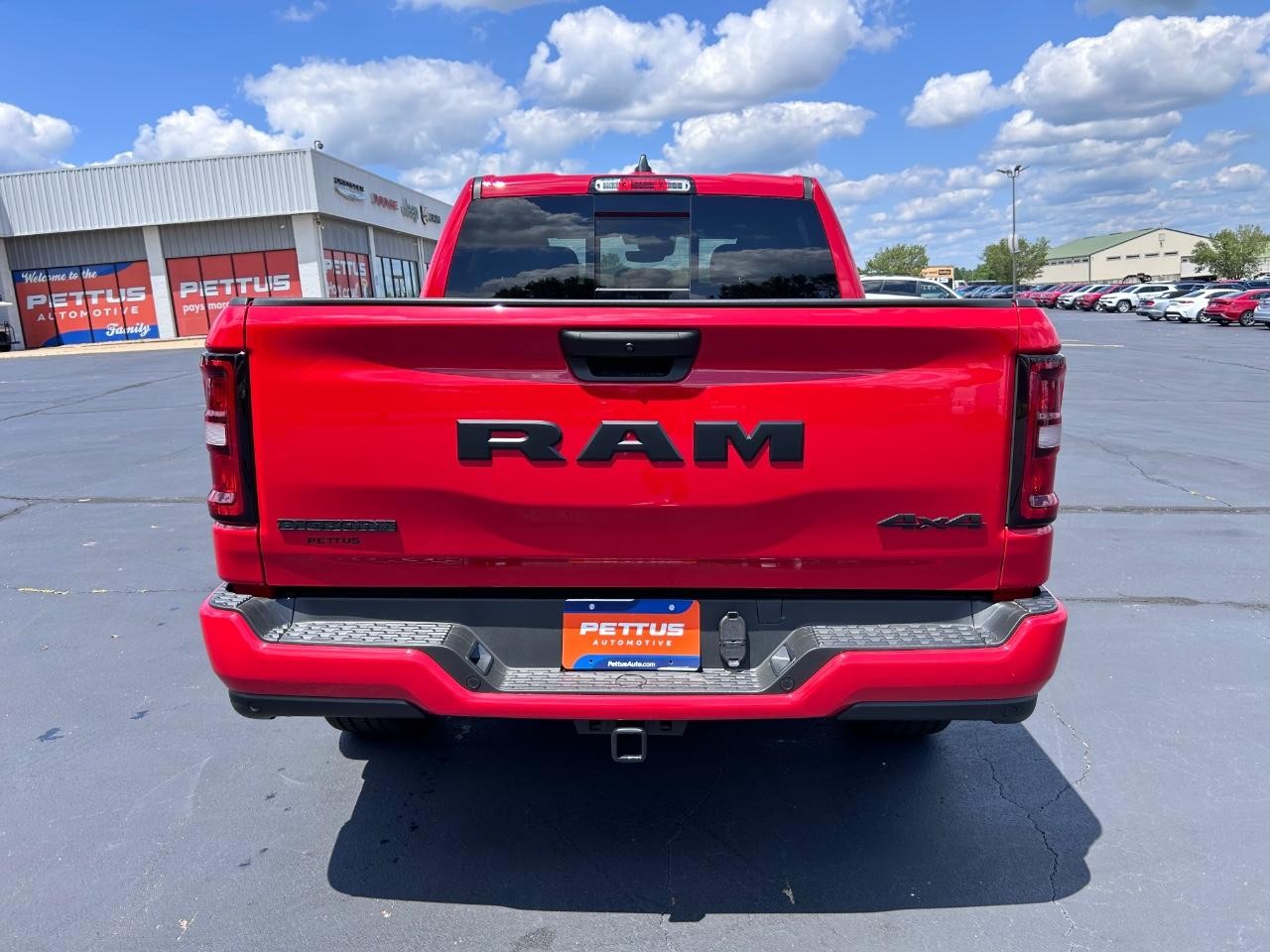 2025 Flame Red Clearcoat Ram 1500 Big Horn/Lone Star 4X4 Truck
