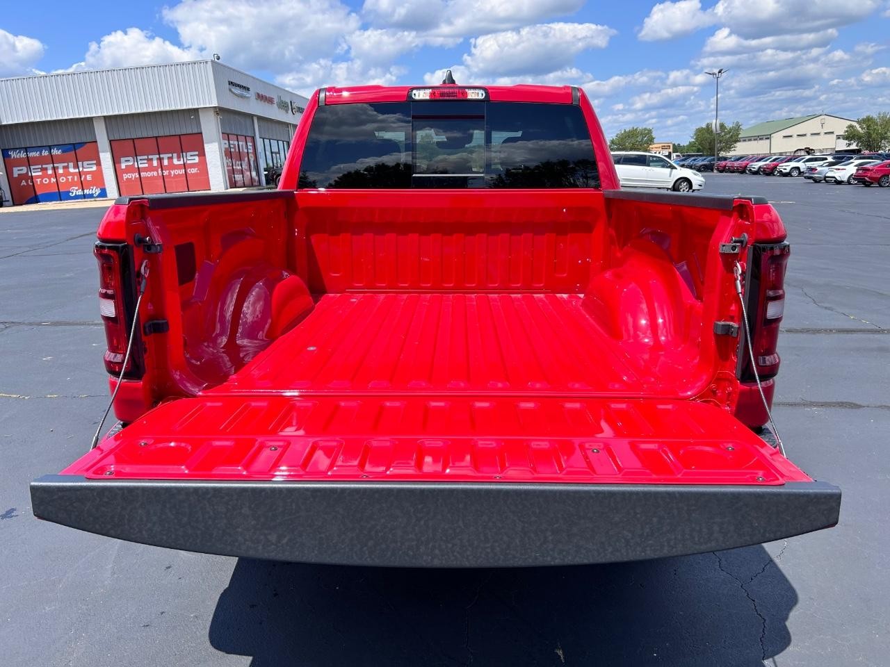 2025 Flame Red Clearcoat Ram 1500 Big Horn/Lone Star 4X4 Truck
