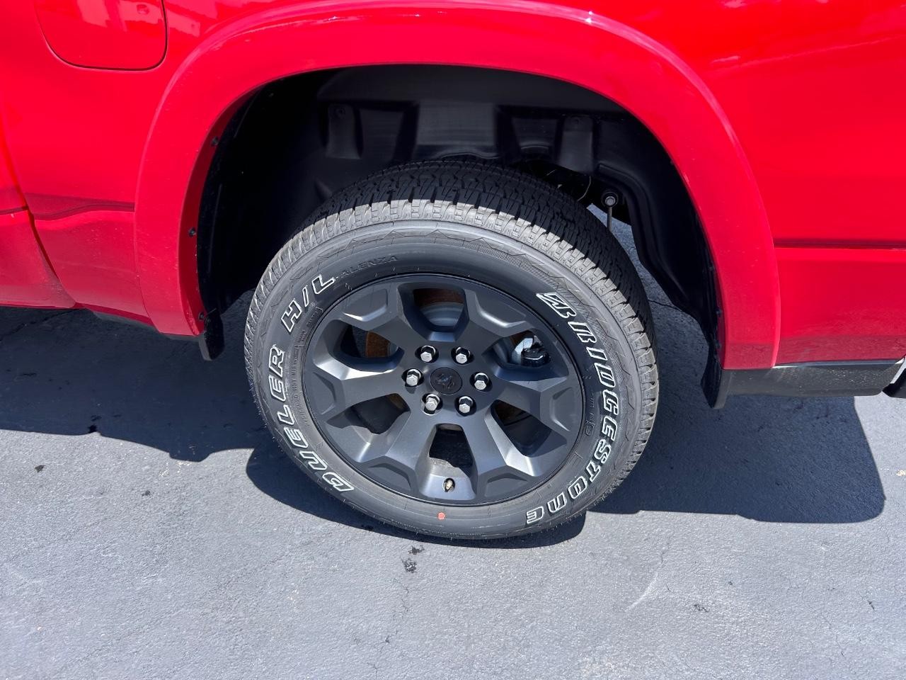 2025 Flame Red Clearcoat Ram 1500 Big Horn/Lone Star 4X4 Truck