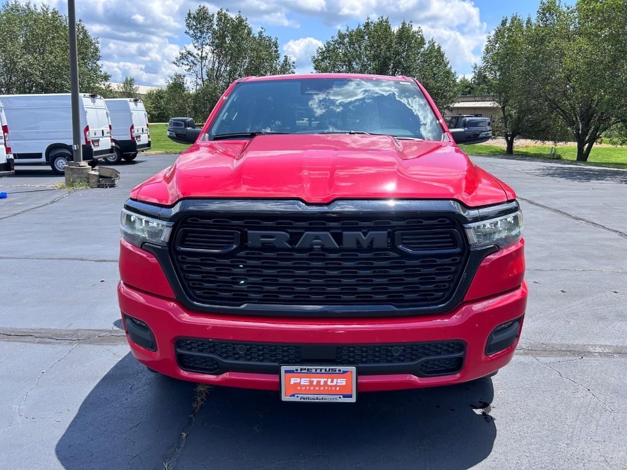 2025 Flame Red Clearcoat Ram 1500 Big Horn/Lone Star 4X4 Truck