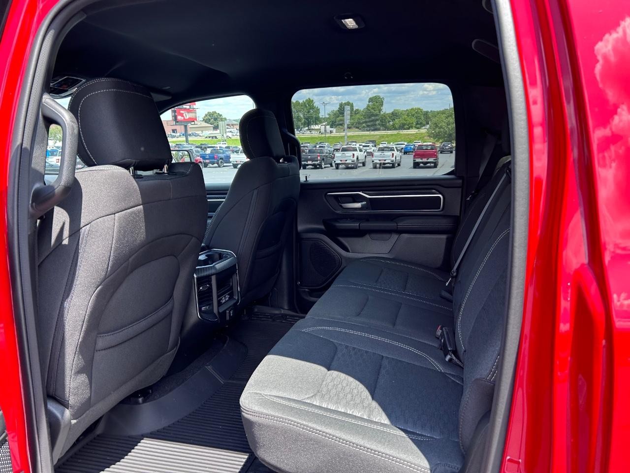 2025 Flame Red Clearcoat Ram 1500 Big Horn/Lone Star 4X4 Truck