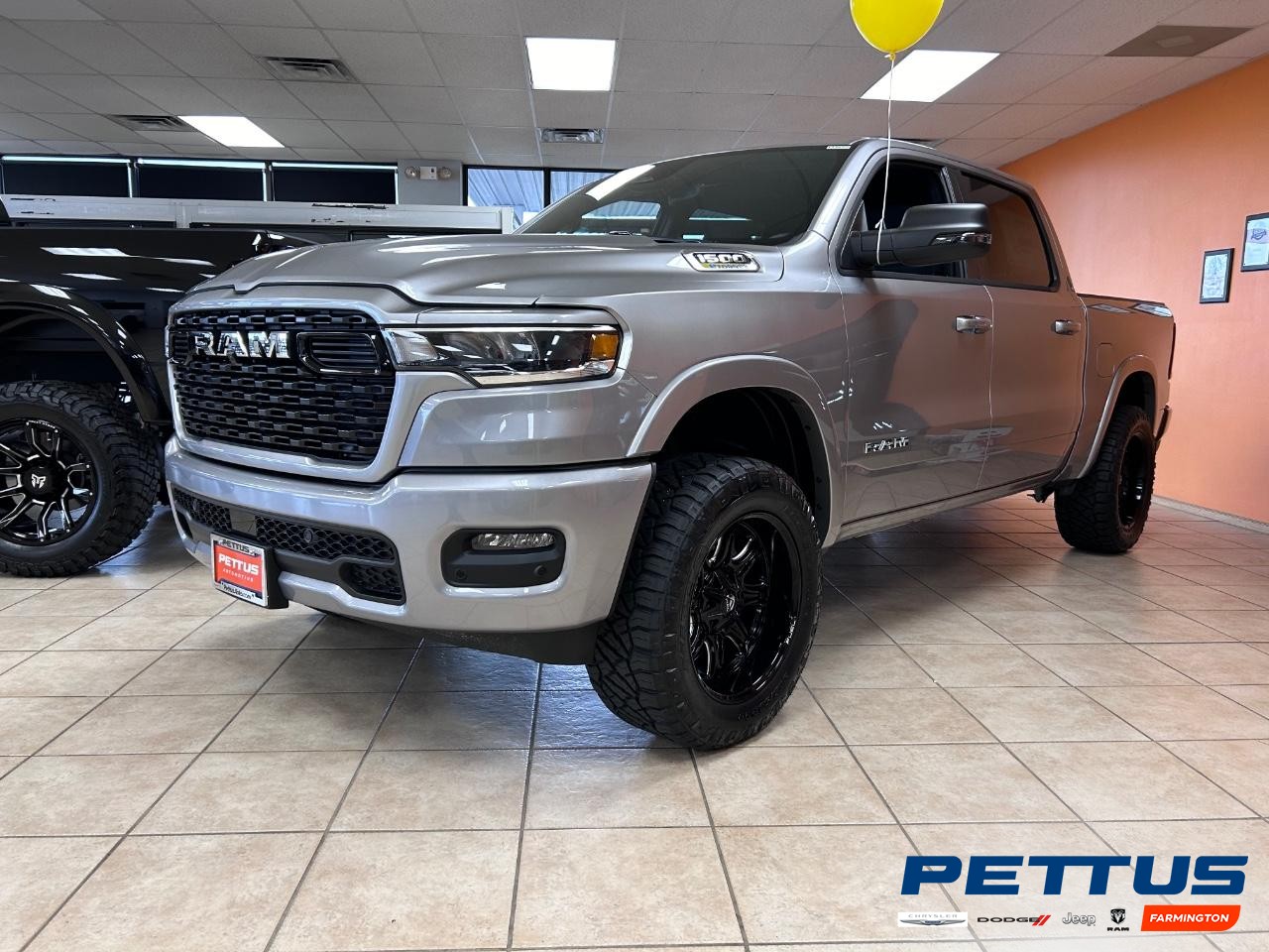 2025 Billet Silver Metallic Clearcoat Ram 1500 Big Horn/Lone Star Truck