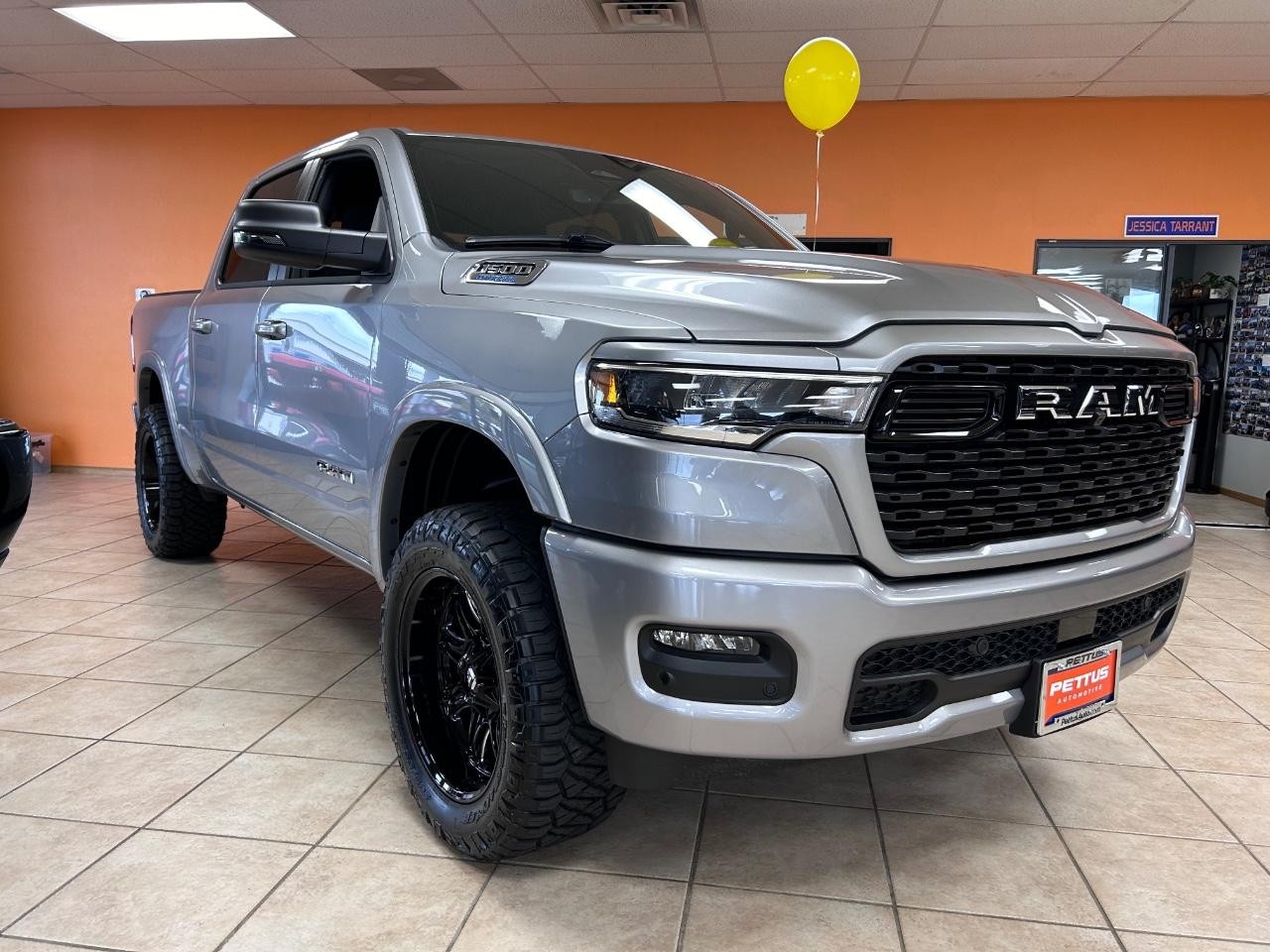 2025 Billet Silver Metallic Clearcoat Ram 1500 Big Horn/Lone Star 4X4 Truck