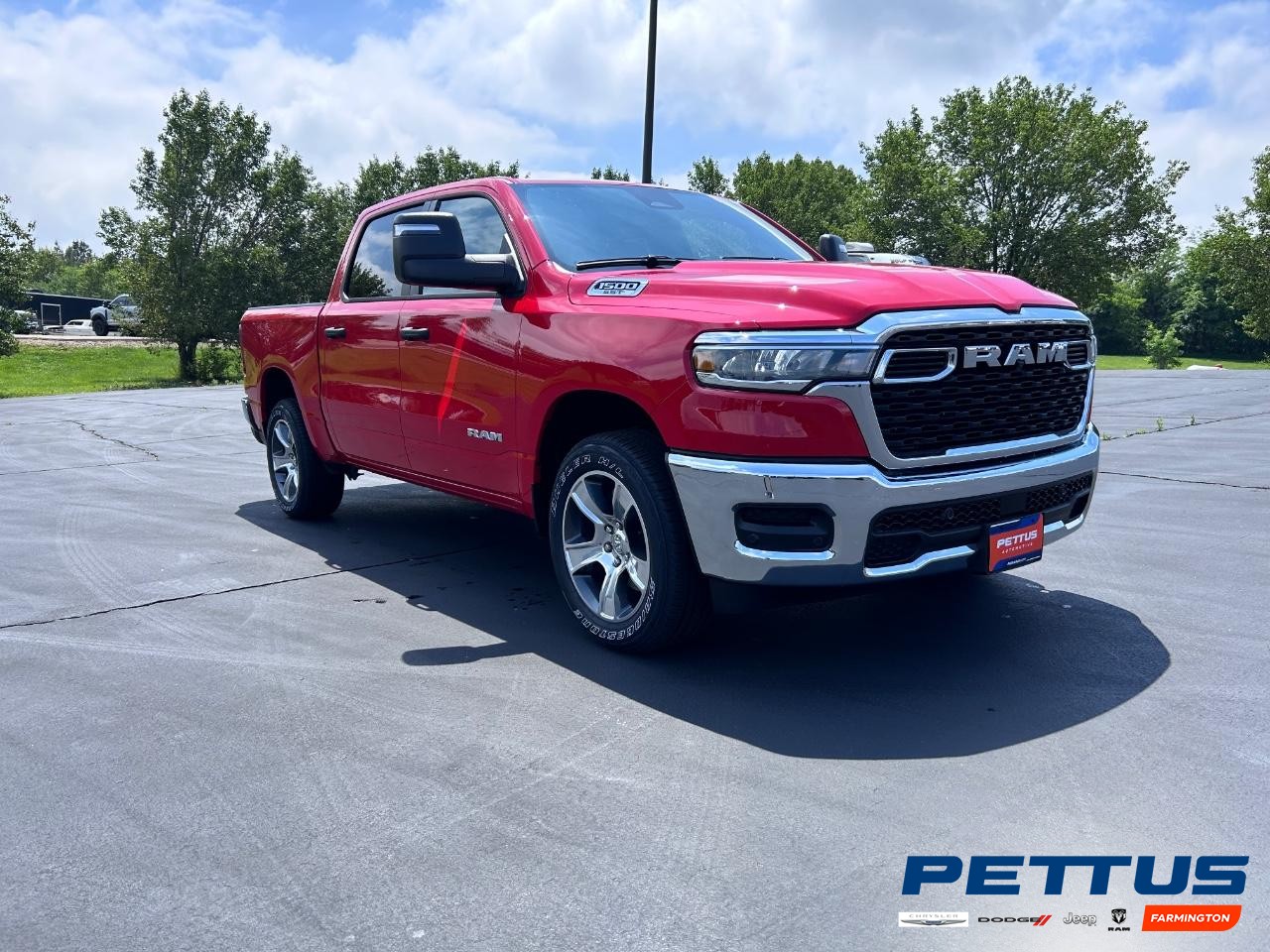 2025 Flame Red Clearcoat Ram 1500 Tradesman Truck