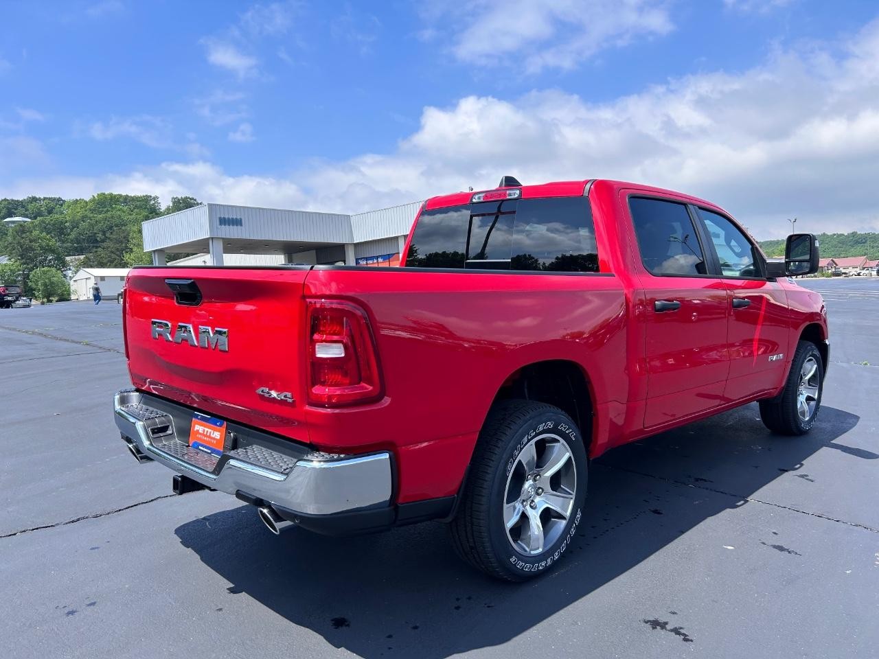 2025 Flame Red Clearcoat Ram 1500 Tradesman 4X4 Truck