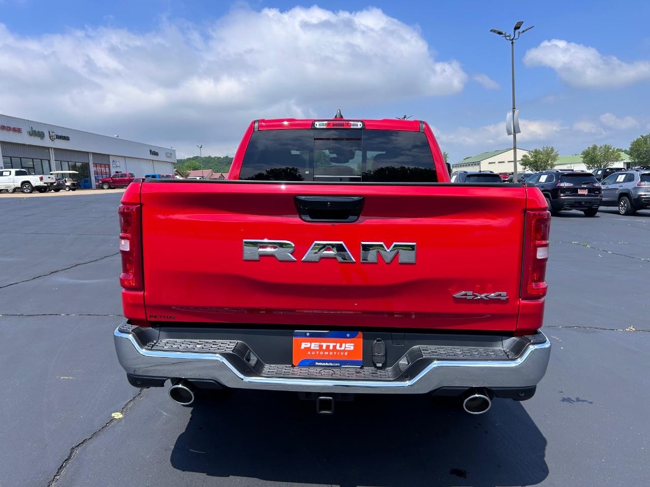 2025 Flame Red Clearcoat Ram 1500 Tradesman 4X4 Truck