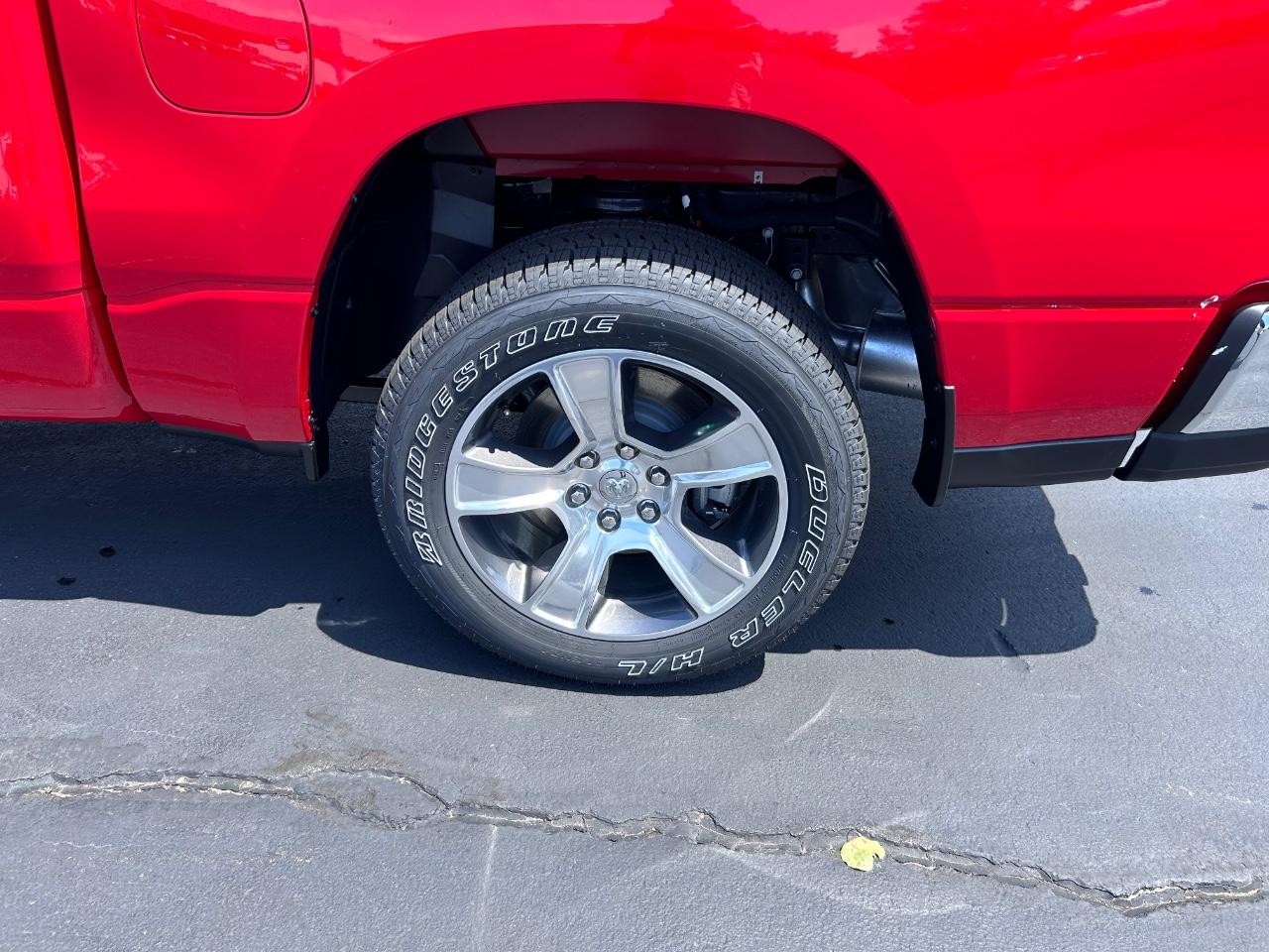 2025 Flame Red Clearcoat Ram 1500 Tradesman 4X4 Truck