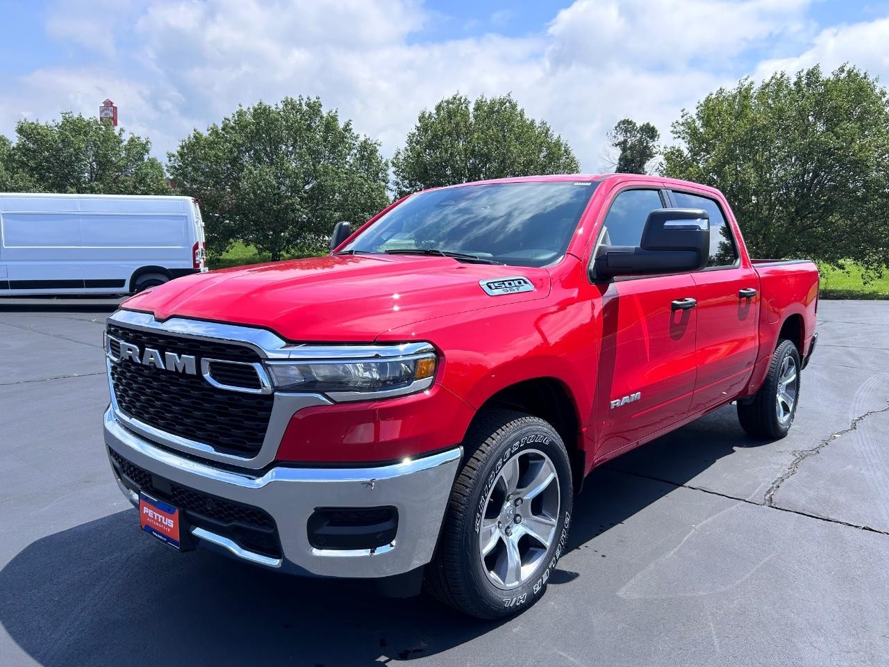 2025 Flame Red Clearcoat Ram 1500 Tradesman 4X4 Truck