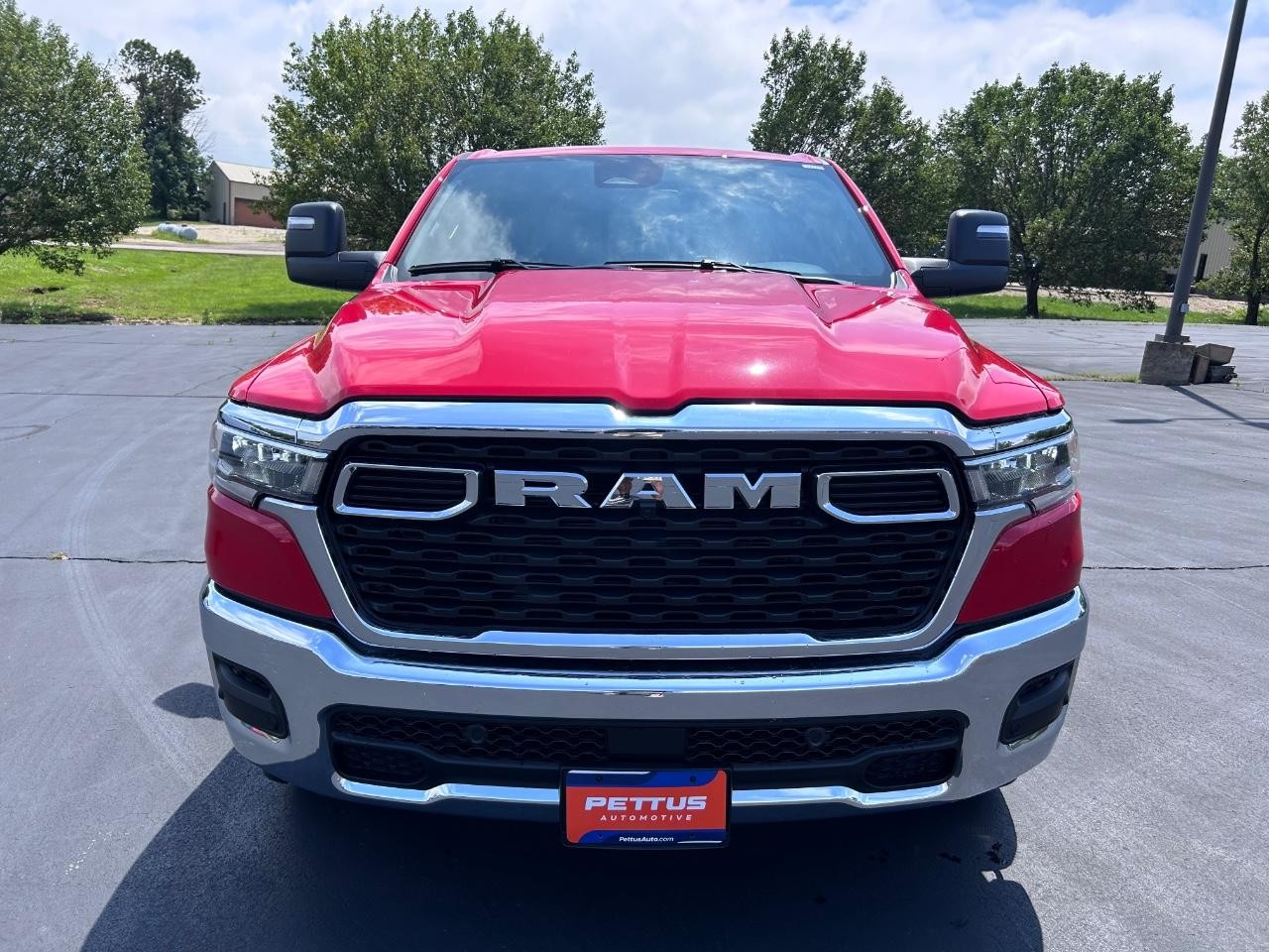 2025 Flame Red Clearcoat Ram 1500 Tradesman 4X4 Truck