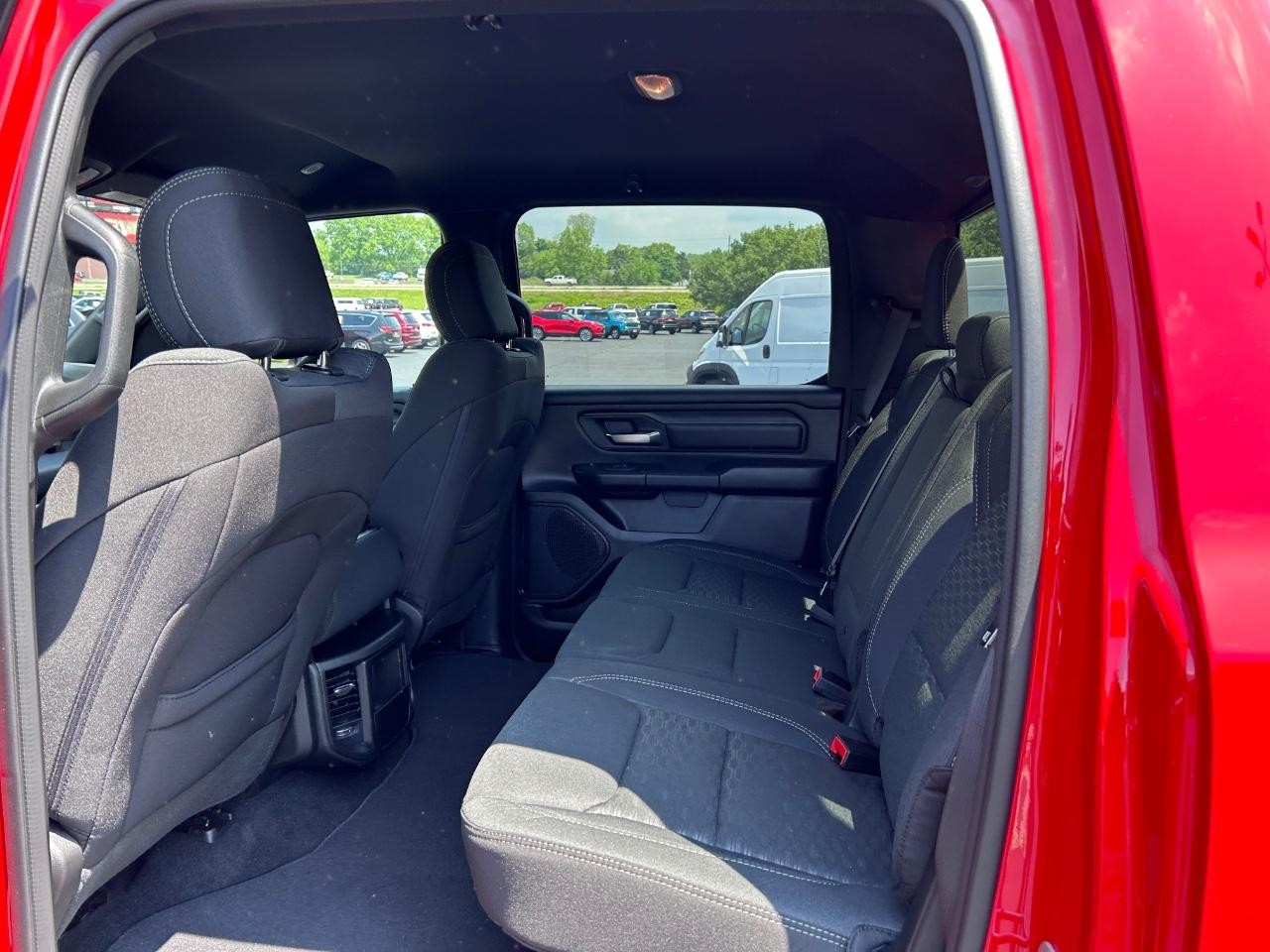 2025 Flame Red Clearcoat Ram 1500 Tradesman 4X4 Truck