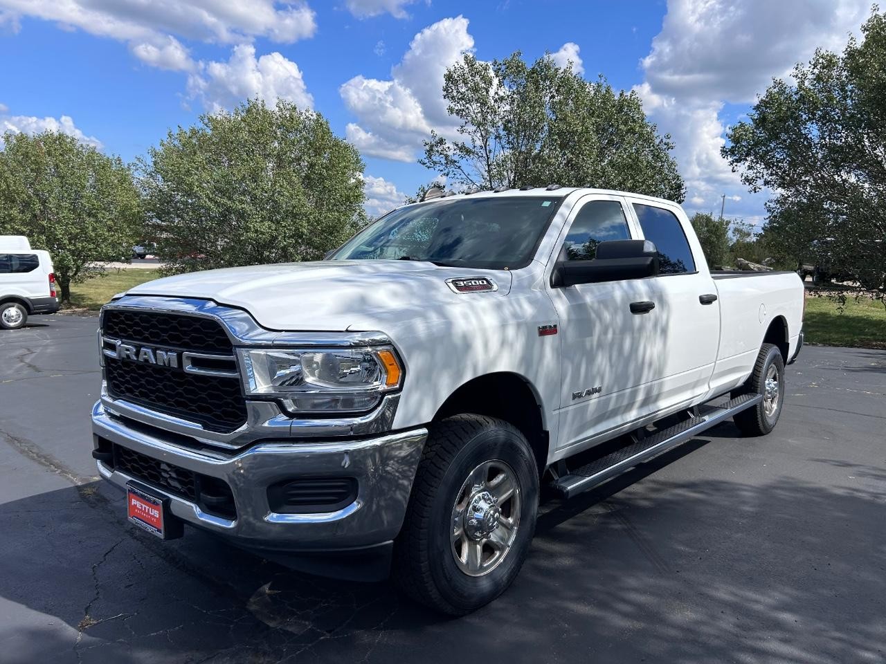 2020 Bright White Clearcoat Ram 3500 Tradesman 4X4 Truck