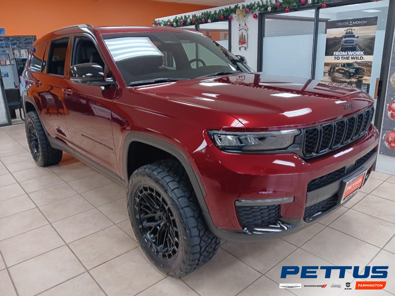 2024 Velvet Red Pearlcoat Jeep Grand Cherokee L Limited SUV