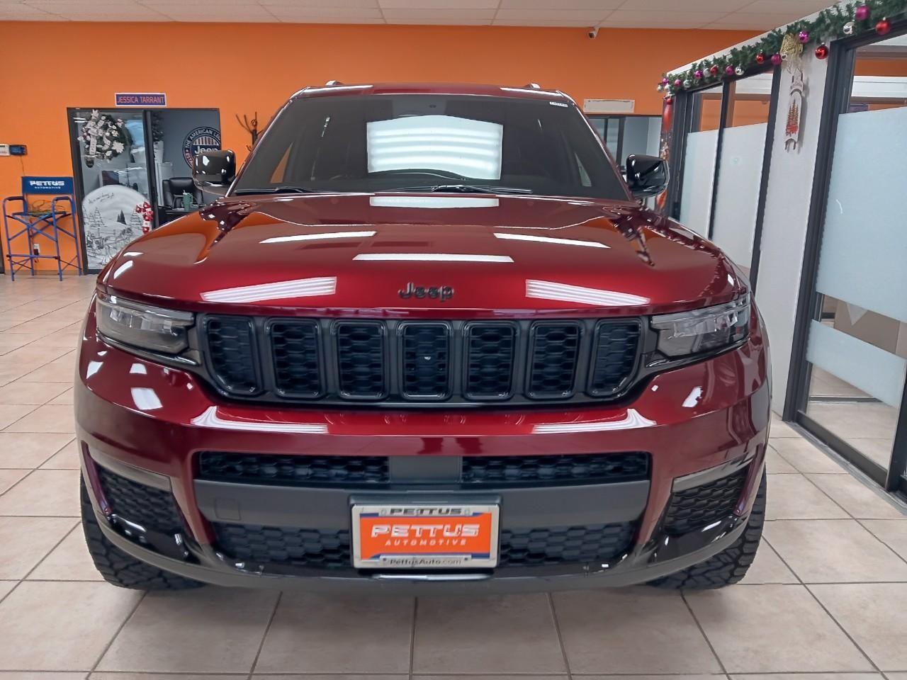 2024 Velvet Red Pearlcoat Jeep Grand Cherokee L Limited 4X4 SUV