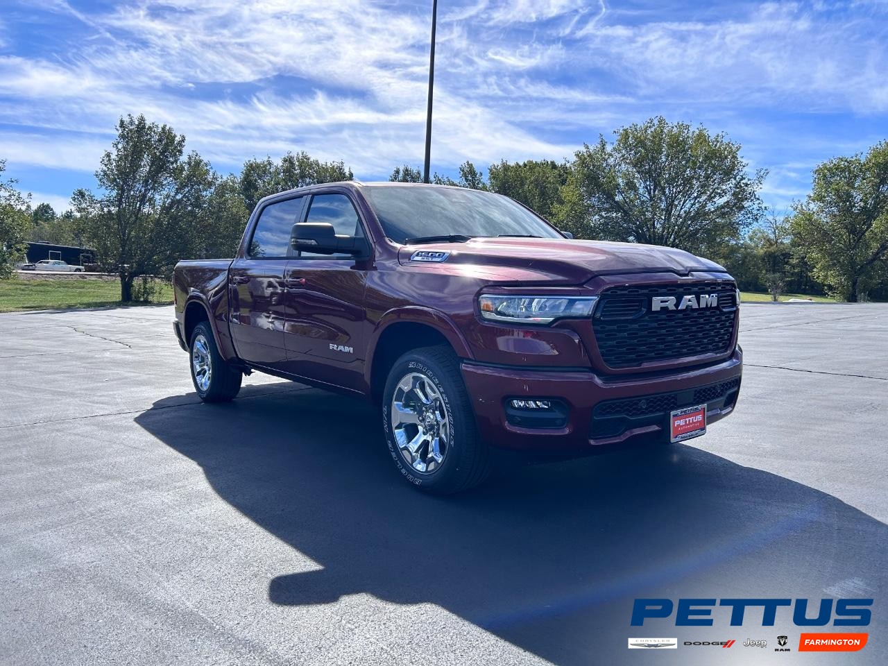 2025 Delmonico Red Pearlcoat Ram 1500 Big Horn/Lone Star 4X4 Truck