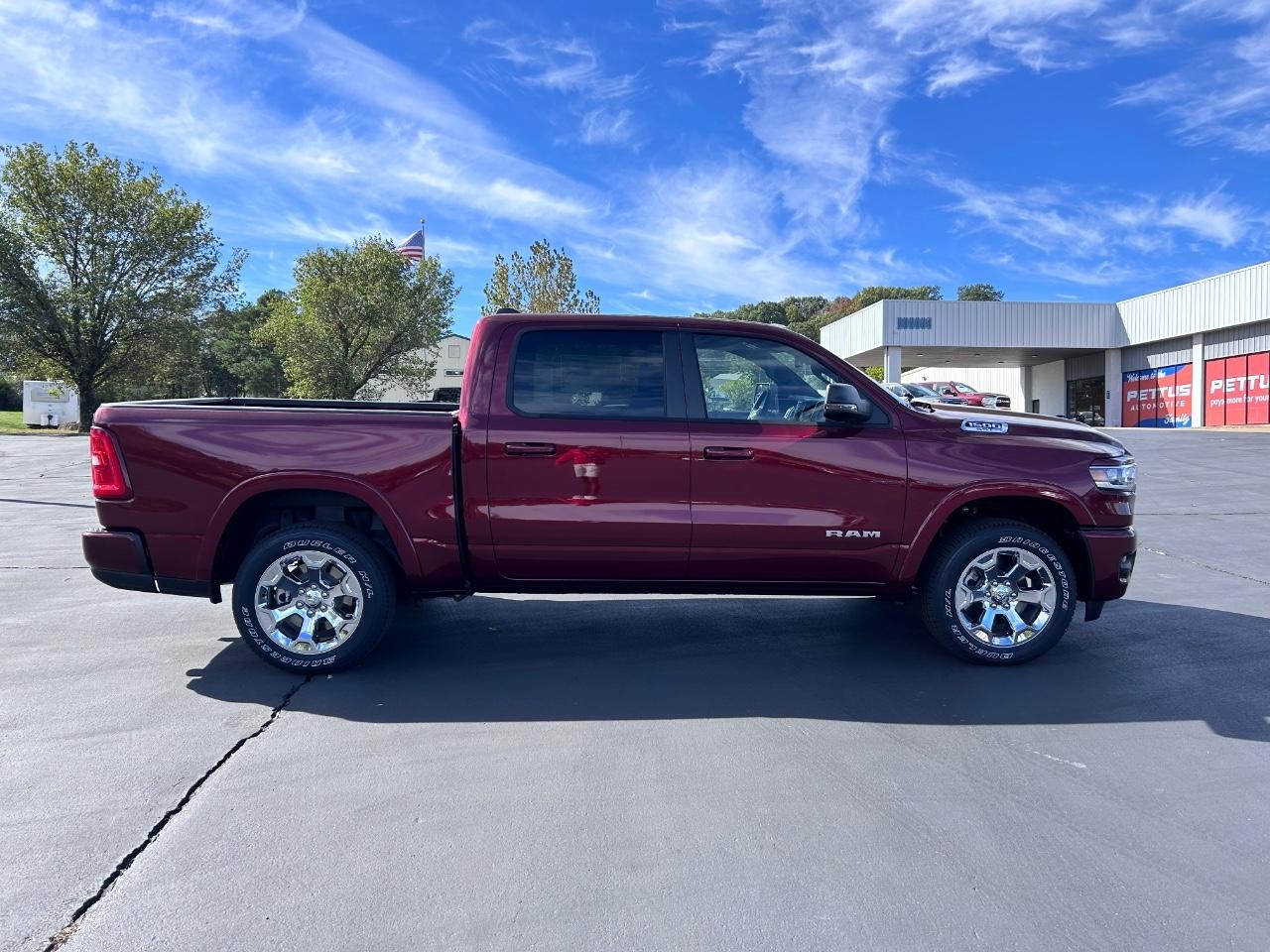 2025 Delmonico Red Pearlcoat Ram 1500 Big Horn/Lone Star 4X4 Truck