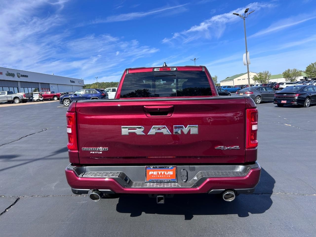 2025 Delmonico Red Pearlcoat Ram 1500 Big Horn/Lone Star 4X4 Truck