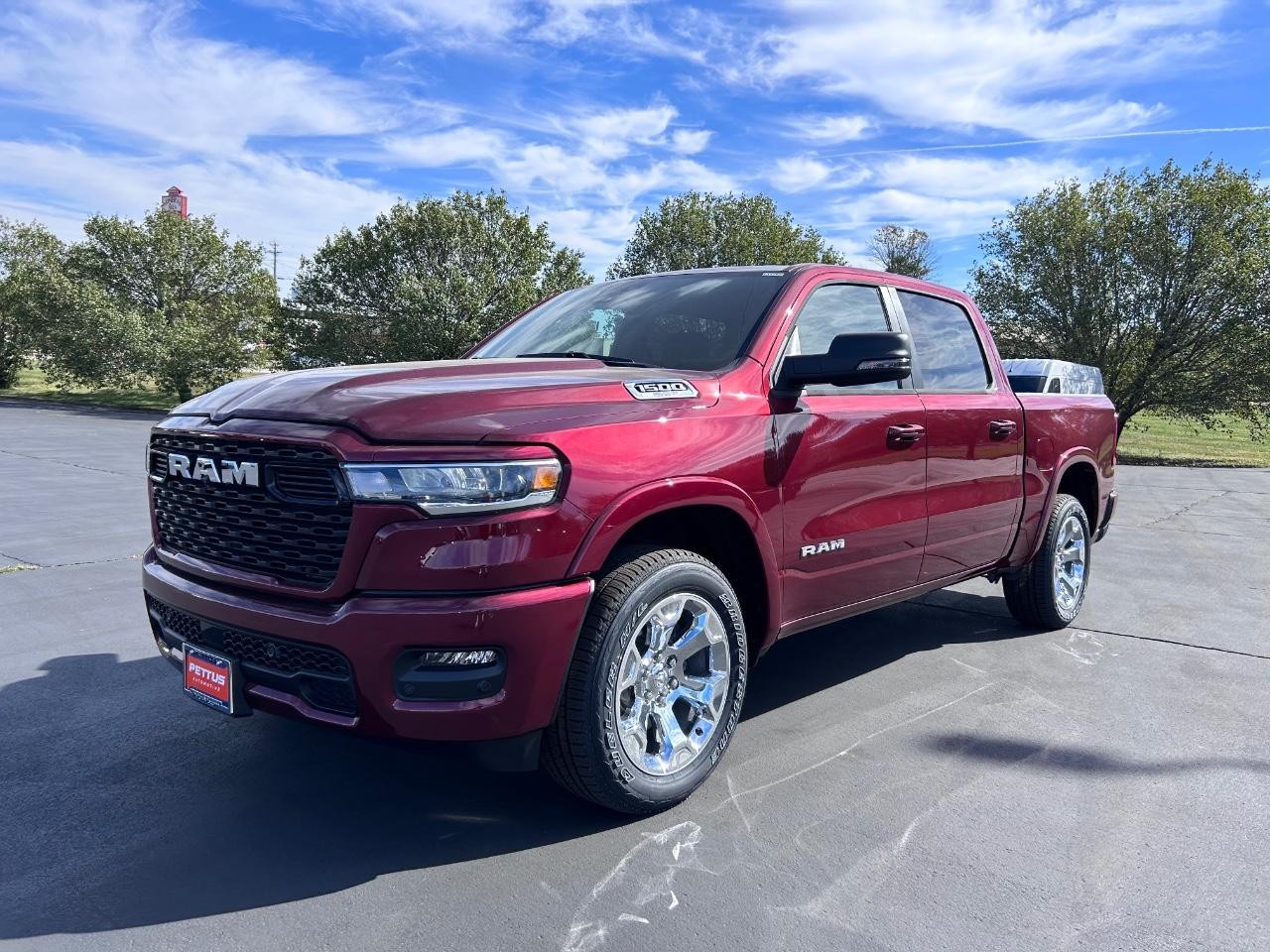 2025 Delmonico Red Pearlcoat Ram 1500 Big Horn/Lone Star 4X4 Truck