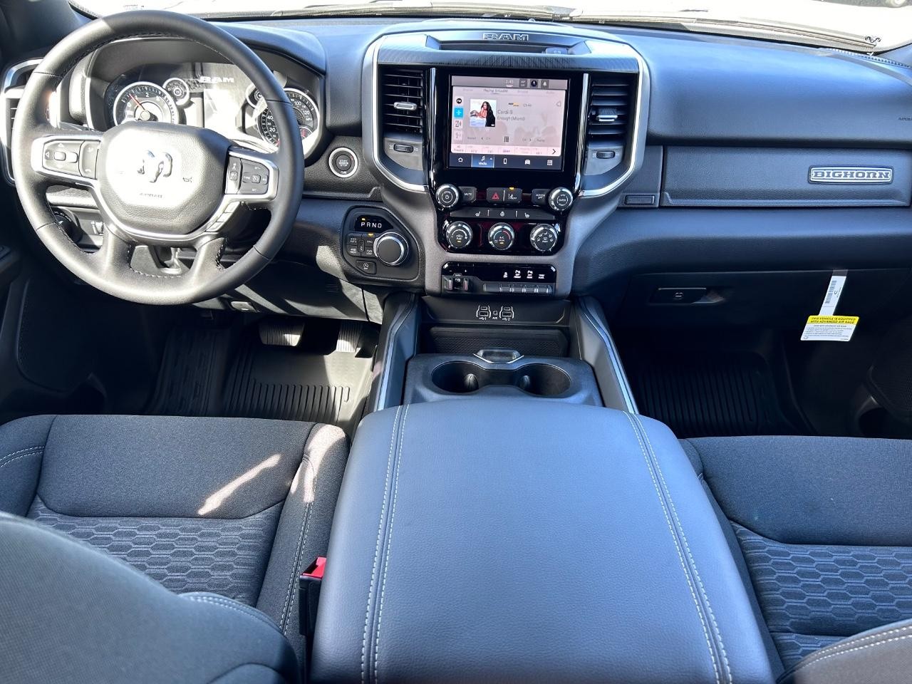 2025 Diamond Black Crystal Pearlcoat Ram 1500 Big Horn/Lone Star 4X4 Truck