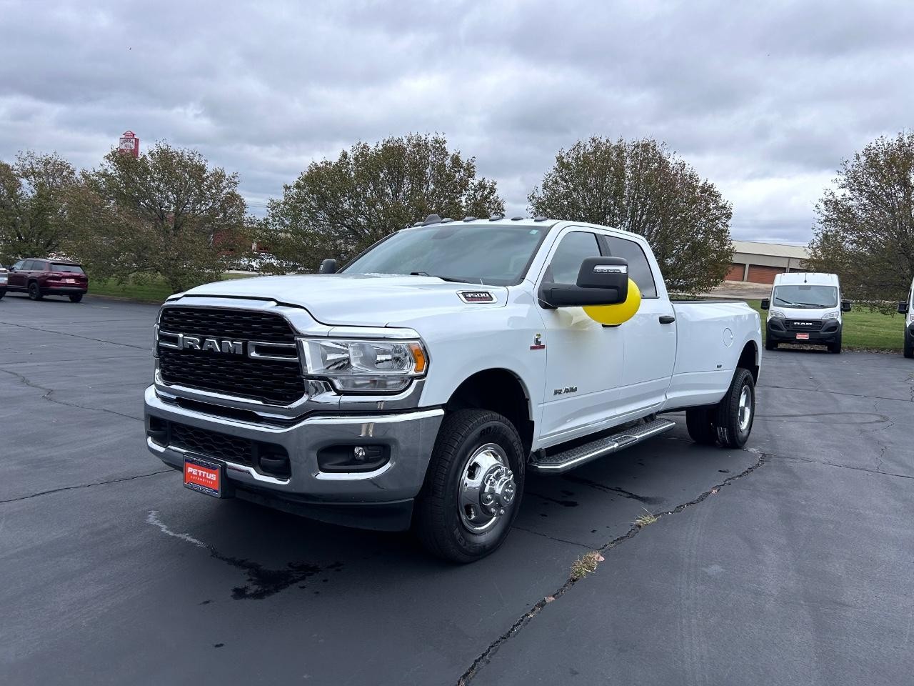 2024 Bright White Clearcoat Ram 3500 Big Horn 4X4 Truck