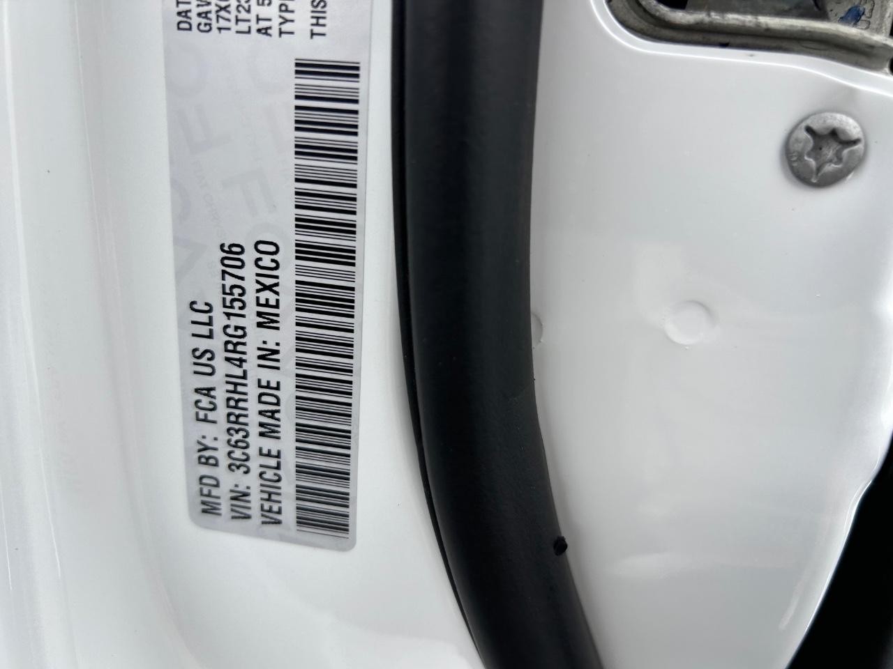 2024 Bright White Clearcoat Ram 3500 Big Horn 4X4 Truck