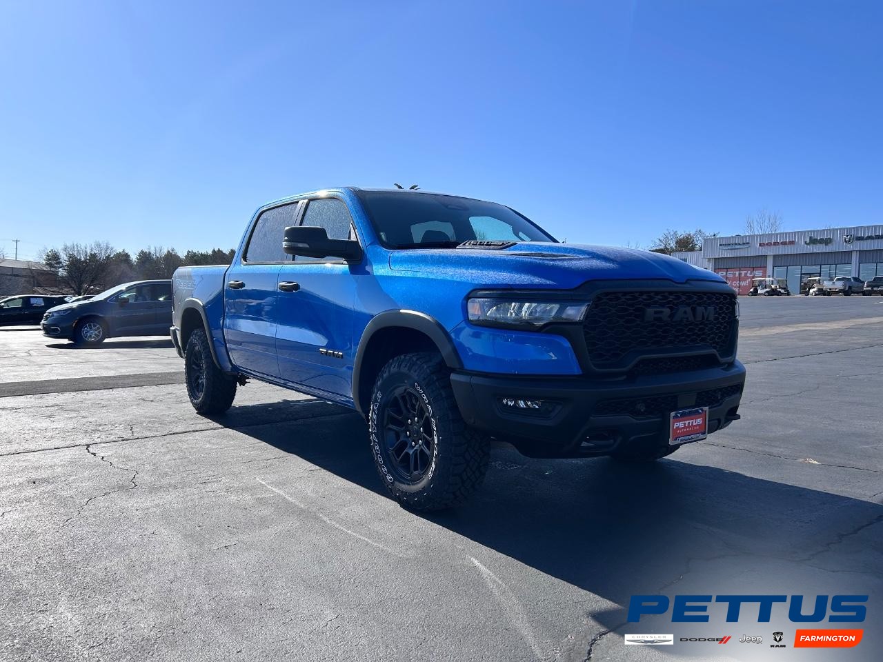 2025 Hydro Blue Pearlcoat Ram 1500 Rebel 4X4 Truck