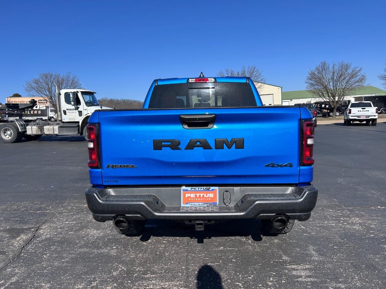 2025 Hydro Blue Pearlcoat Ram 1500 Rebel 4X4 Truck