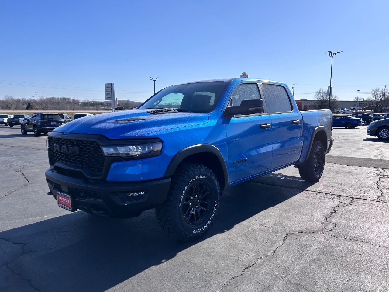 2025 Hydro Blue Pearlcoat Ram 1500 Rebel 4X4 Truck