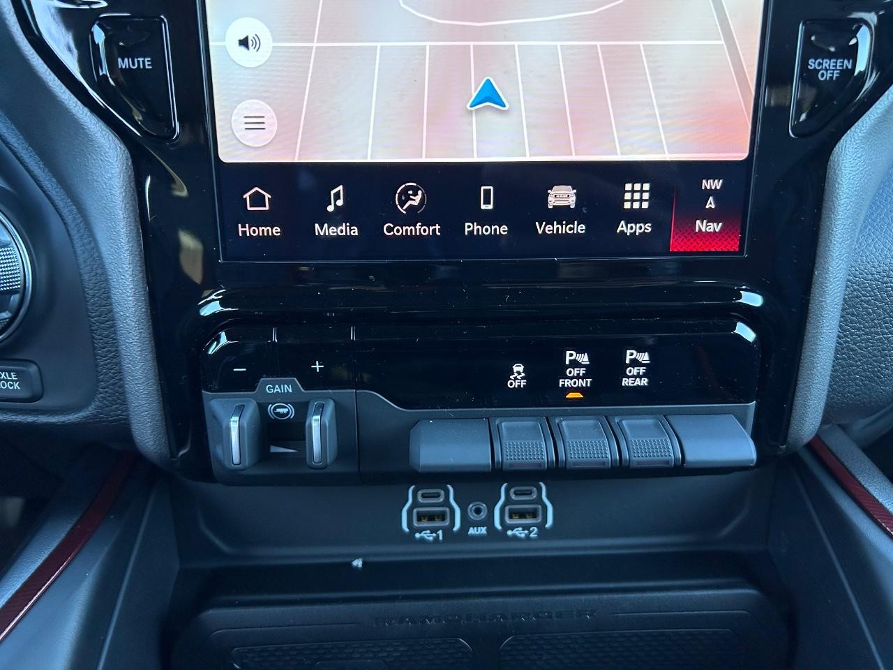 2025 Hydro Blue Pearlcoat Ram 1500 Rebel 4X4 Truck